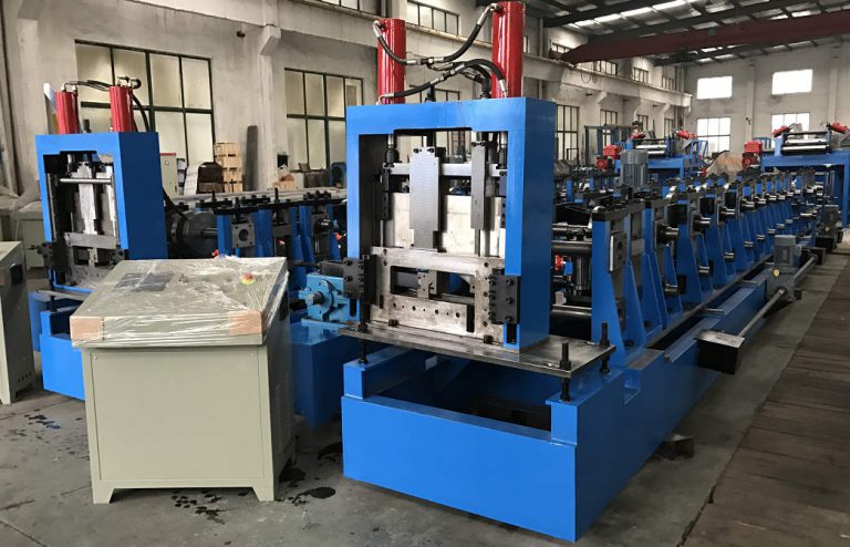 Fast sizes changing Cee & Zee Purlin Combined Forming Machine